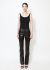 Christian Dior 2003 Embellished Leather Zip Trousers - 1