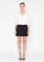 Miu Miu 2023 Braided Trim Logo Skirt - 1