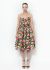 Saint Laurent S/S 1992 Ruched Floral Dress - 1