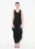 Yohji Yamamoto Asymmetrical Draped Chiffon Dress - 1