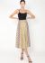 Prada Resort 2020 Colorblock Floral Skirt - 1 Prada Resort 2020 Colorblock Floral Skirt - 1