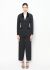 Chanel 1985 Velvet Trim Moire Suit - 1