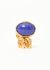 Saint Laurent Lapis Enamel Arty Ring - 1 Saint Laurent Lapis Enamel Arty Ring - 1