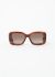 Chanel 2023 Quilted Havana 'CC' Sunglasses - 1