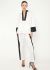 Saint Laurent Rare 1976 Cotton Tunic Ensemble - 1 Saint Laurent Rare 1976 Cotton Tunic Ensemble - 1