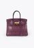 Hermès RARE Matte Améthyste Porosus Birkin 30 - 1 Hermès RARE Matte Améthyste Porosus Birkin 30 - 1