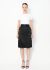 Chanel Vintage Quilted Silk Skirt - 1