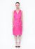 Saint Laurent 1995 Belted Heart Button Dress - 1 Saint Laurent 1995 Belted Heart Button Dress - 1