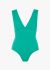 Hermès Plunging Emblem Swimsuit - 1 Hermès Plunging Emblem Swimsuit - 1