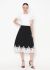 Céline S/S 2016 Lace Trim Skirt - 1 Céline S/S 2016 Lace Trim Skirt - 1