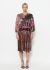 Exquisite Vintage Diane Freis '80s Pleated Georgette Dress - 1