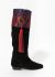 Saint Laurent RARE '70s Couture Embroidered Tassel Boot - 1