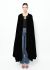 Christian Dior Vintage Velvet Hooded Opera Cape - 1