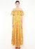 Off-Shoulder Silk Maxi Dress - 1