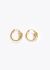 Céline Brass Knot Hoop Earrings - 1 Céline Brass Knot Hoop Earrings - 1