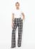 Chloé Checkered High-Waisted Trousers - 1