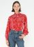 Saint Laurent S/S 1985 Palm Lavallière Blouse - 1