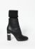 Chanel Leather 'CC' Sock Boots - 1