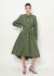 Alexander McQueen 2022 Military Poplin Dress - 1