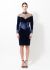 Azzaro 90s Sequin Velvet Evening Dress - 1
