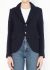 Comme des Garçons Bouclé Pleated-Back Blazer - 1 Comme des Garçons Bouclé Pleated-Back Blazer - 1