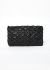 Prada Black Nappa Woven Clutch - 1