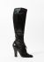                             90s Knee High Leather Boots - 1