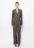 Exquisite Vintage Ferragamo '90s Tailored Check Jumpsuit - 1