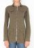 Saint Laurent Khaki Lace-up Safari Jacket - 1 Saint Laurent Khaki Lace-up Safari Jacket - 1