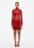 Alaïa EXQUISITE F/W 1991 Crimson Chenille Dress - 1
