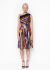 Rodarte F/W 2015 Sequin Striped Dress - 1