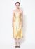                                         S/S 2004 Metallic Jacquard Silk Goddess Dress-1