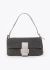 Fendi Vintage Cashmere & Lizard Baguette Bag - 1