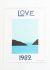 Saint Laurent Rare 1982 Original Love Poster - 1
