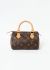                             - Louis Vuitton 'Nano Speedy' Bag