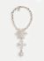 Chanel F/W 2019 Strass Snowflake 'CC' Necklace - 1 Chanel F/W 2019 Strass Snowflake 'CC' Necklace - 1
