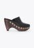 Alaïa S/S 2022 Patent Studded Clogs - 1 Alaïa S/S 2022 Patent Studded Clogs - 1