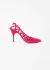 Manolo Blahnik Wanga Suede Heart Pumps - 1