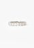 Modern Fine Jewelry 18k White Gold & Diamonds Band - 1 Modern Fine Jewelry 18k White Gold & Diamonds Band - 1