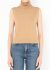 The Row 2022 Piita Turtleneck Vest Top Camel - 1 The Row 2022 Piita Turtleneck Vest Top Camel - 1