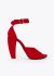 Prada 2019 Sculpted Suede Sandals - 1 Prada 2019 Sculpted Suede Sandals - 1
