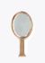 Hermès Rare 1950s Pink Gold Hand Mirror - 1 Hermès Rare 1950s Pink Gold Hand Mirror - 1