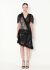 Rodarte F/W 2015 Lace Marabou Trim Dress - 1