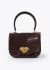 Hermès 1940s Brown Alligator Top Handle Bag - 1 Hermès 1940s Brown Alligator Top Handle Bag - 1
