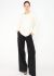 Céline Silk Cross-Back Blouse - 1