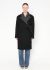 Balenciaga F/W 2012 Leather Lapel Wrap Coat - 1