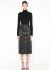 Céline Lambskin Buttoned Skirt - 1 Céline Lambskin Buttoned Skirt - 1