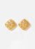 Chanel 1995 Hammered 'CC' Clip Earrings - 1