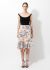                             Floral Ruffled Cotton Skirt - 1