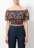 ReSee Atelier Talitha Crop Top in Fauve - 1